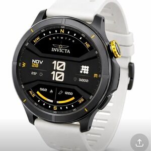 NEW Invicta I-Tech 2 Pro Unisex SmartWatch 46mm White ITECH-008 Sealed In Box